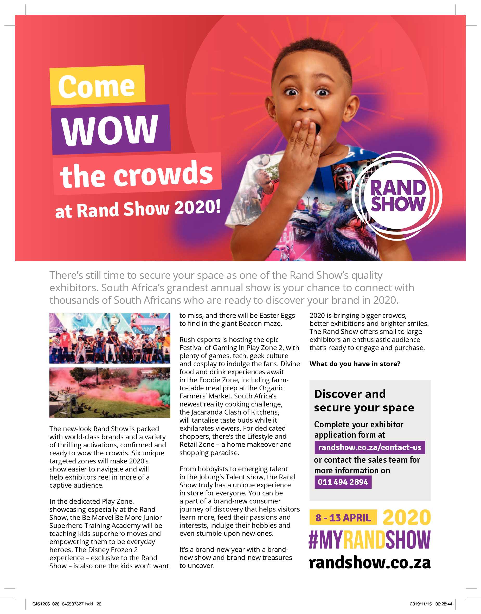 Get It Joburg South DECEMBER/JANUARY 2019/2020 page 26