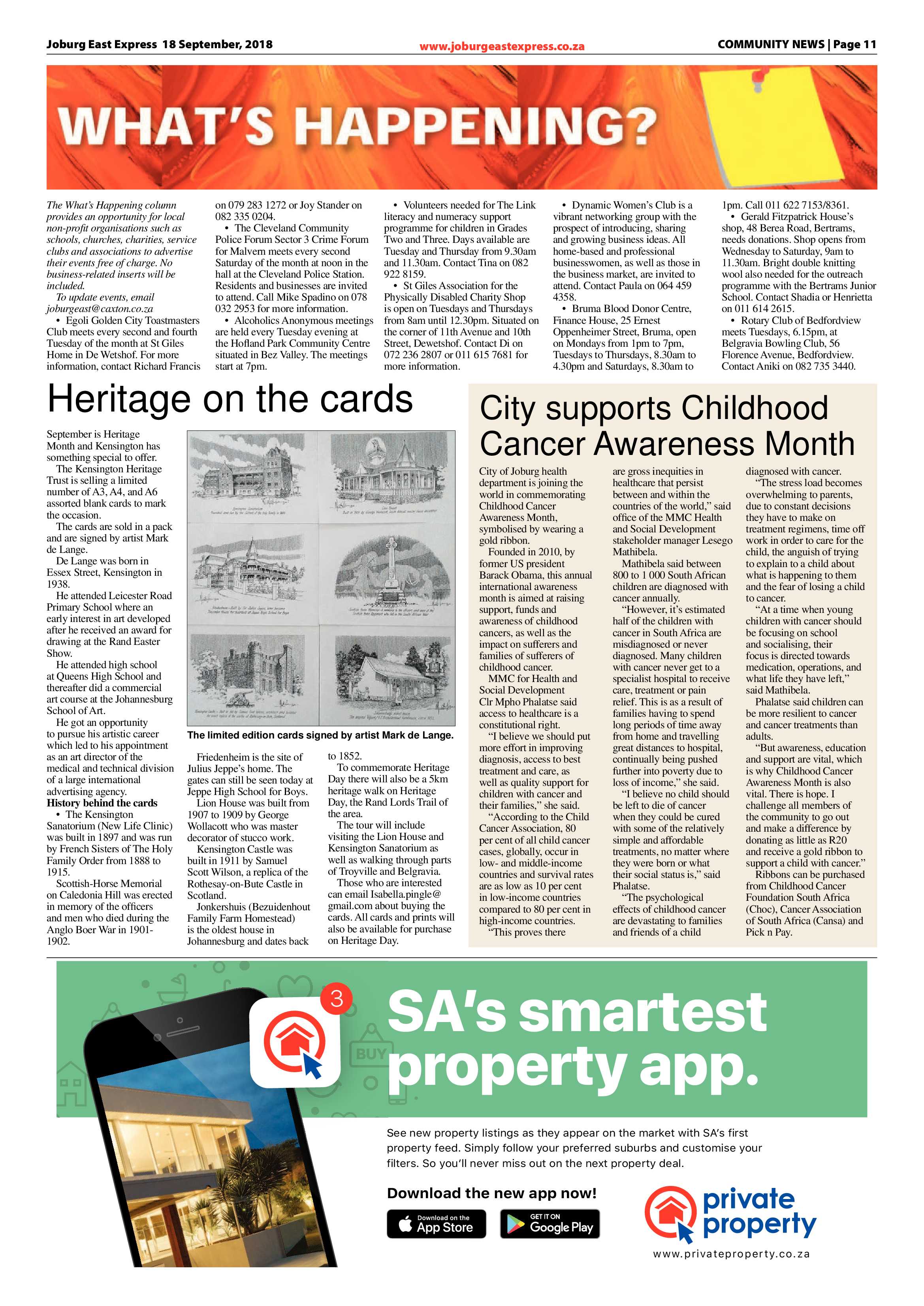 Joburg East Express 18 September 2018 page 11