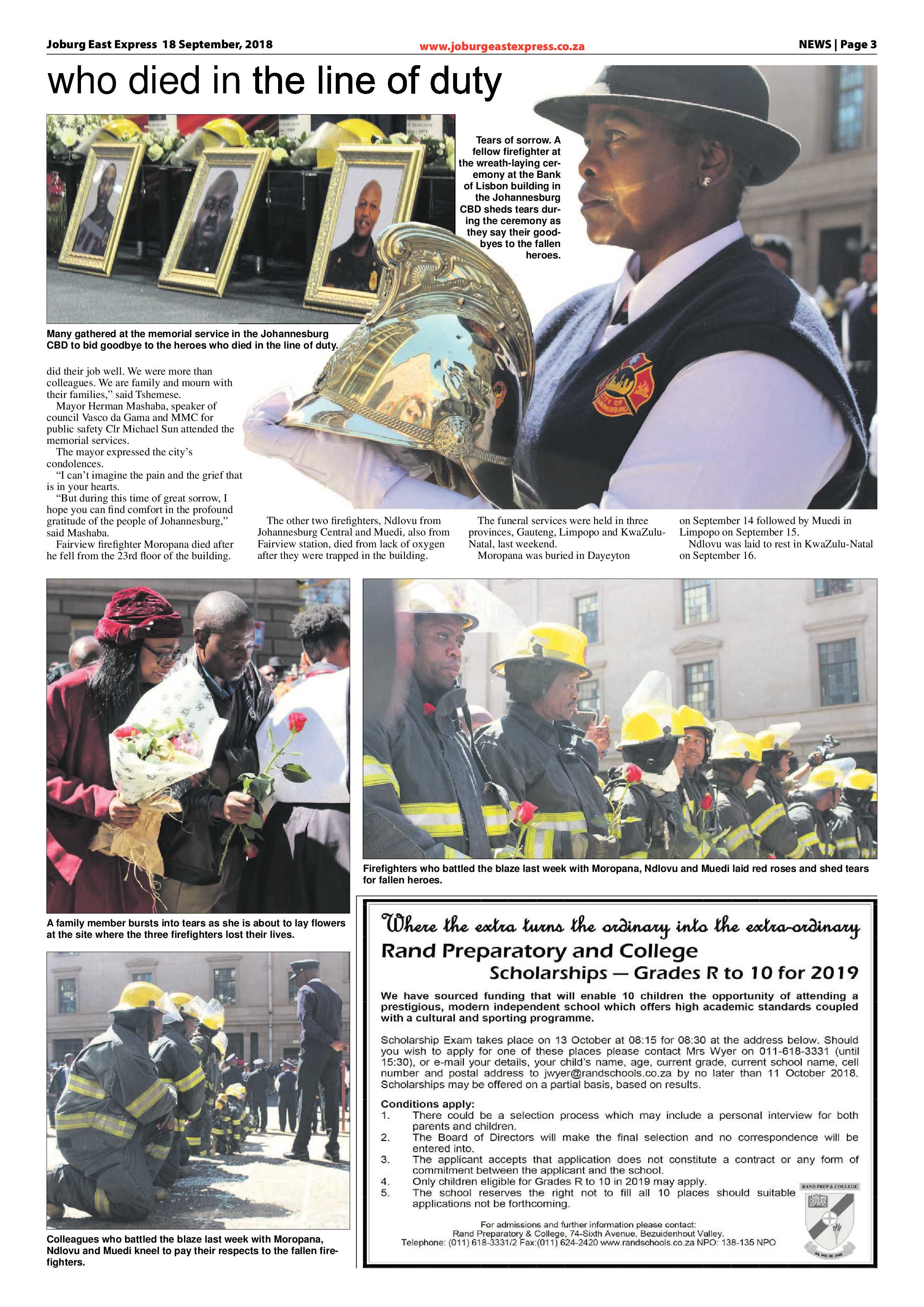 Joburg East Express 18 September 2018 page 3