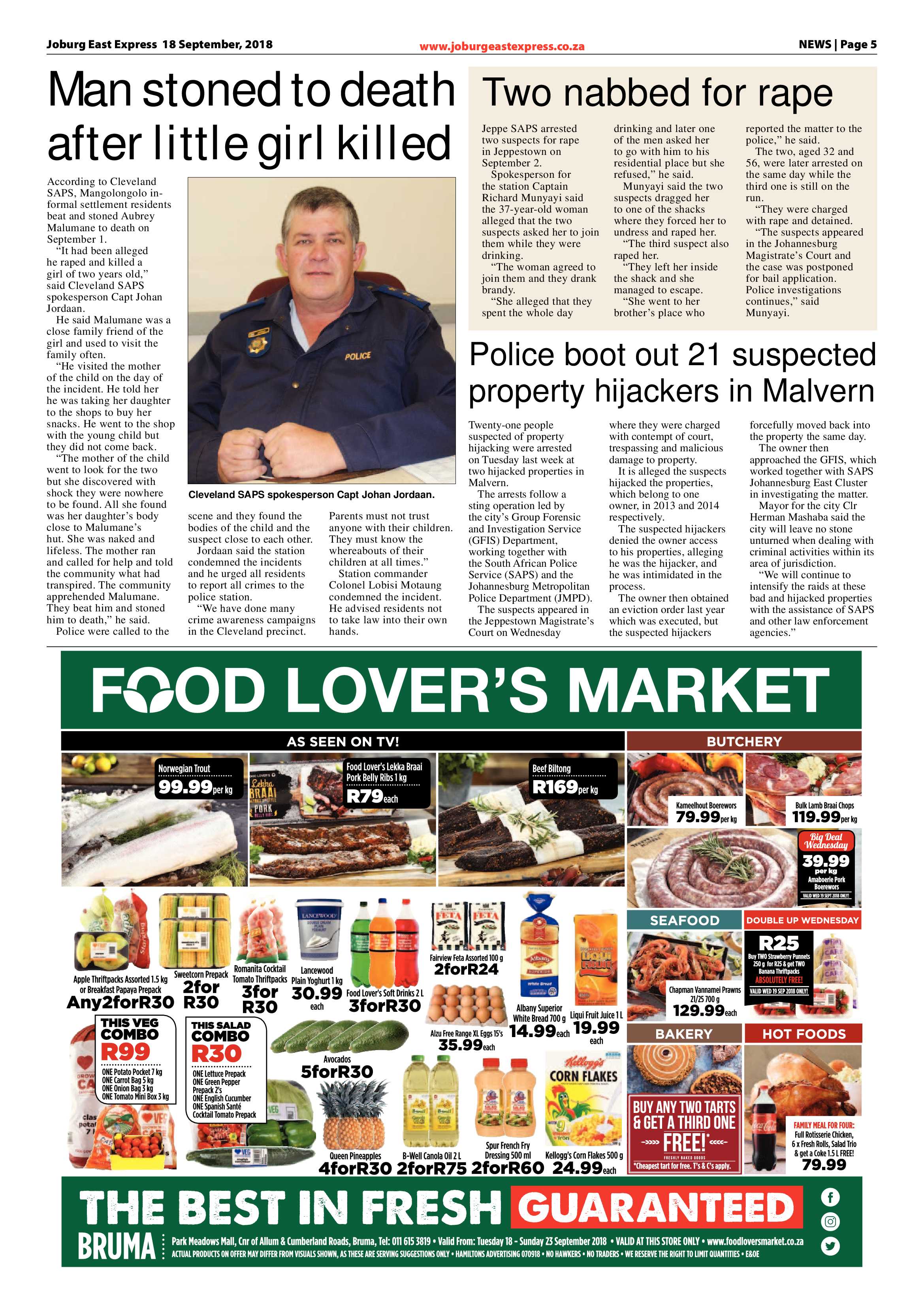 Joburg East Express 18 September 2018 page 5